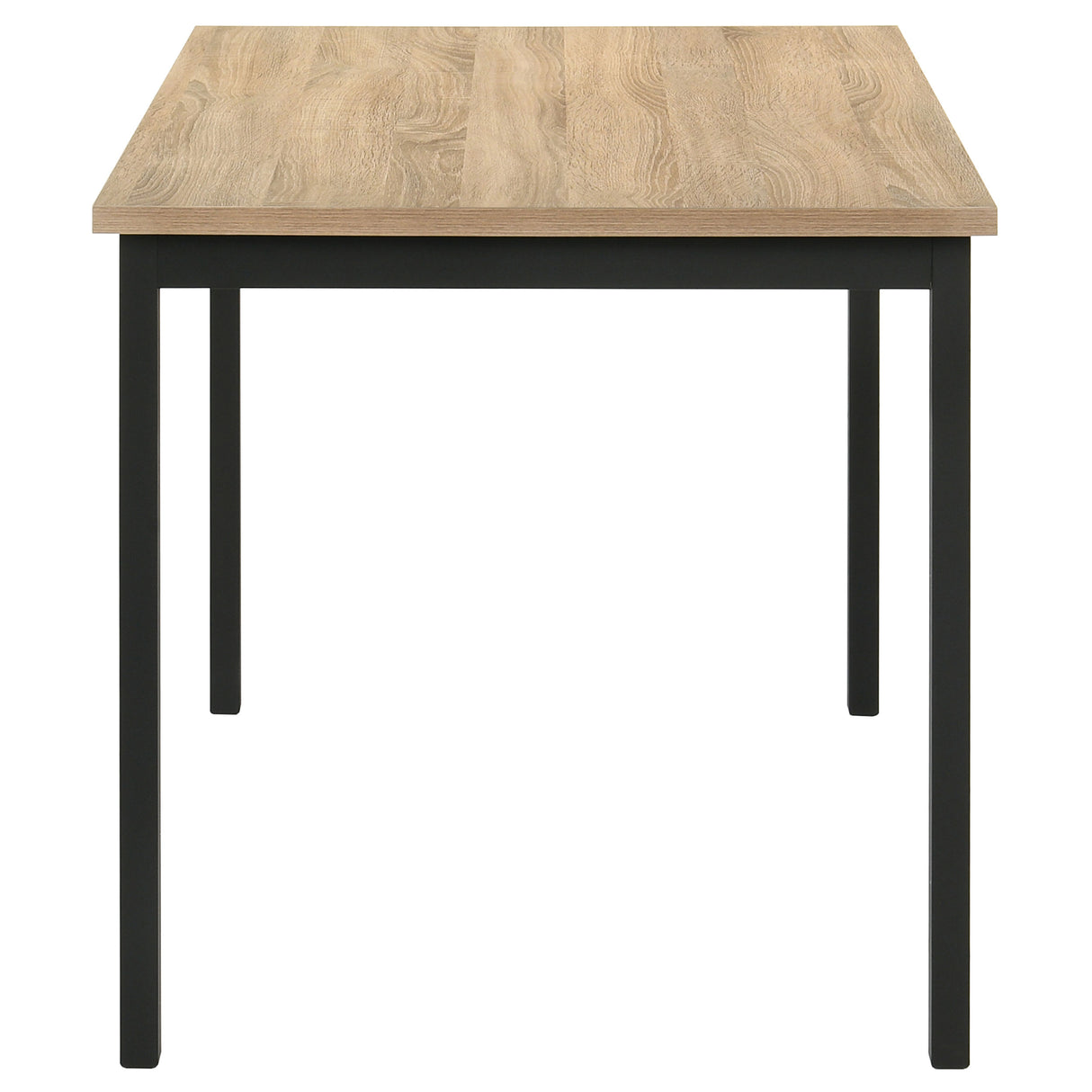 Garza Rectangular 48-Inch Dining Table, Greige Oak