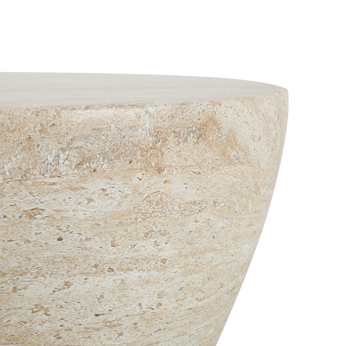 Outdoor, Lightweight Concrete Side Table
