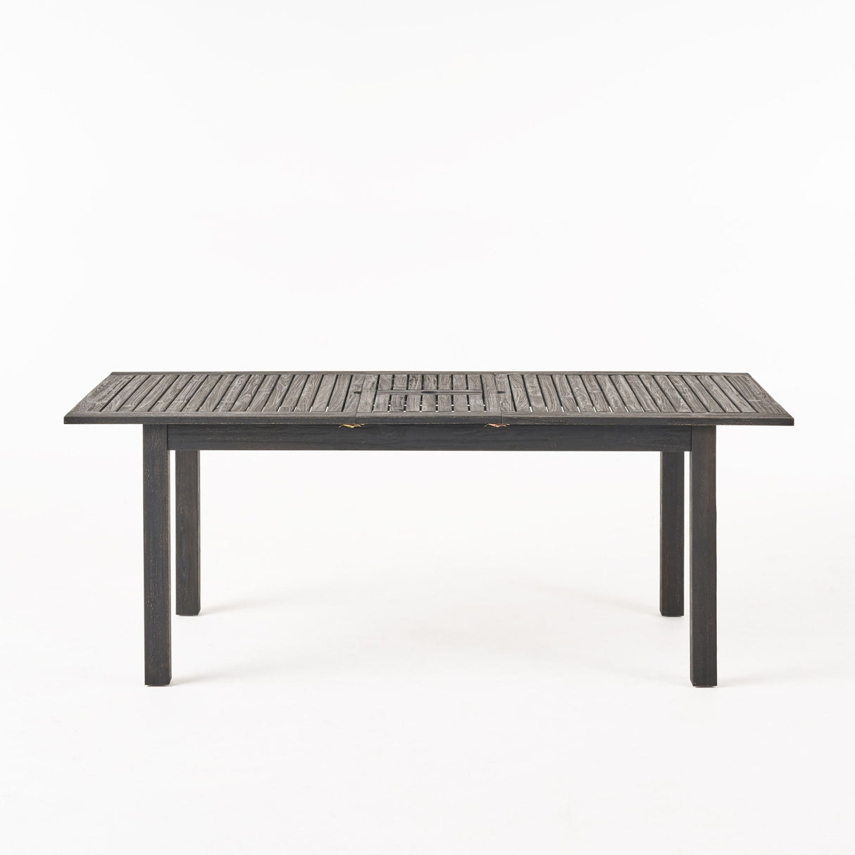 Outdoor Expandable Dining Table With Square Legs