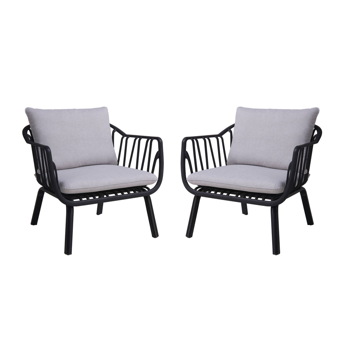 Huron - Outdoor Club Chair (Set of 2)
