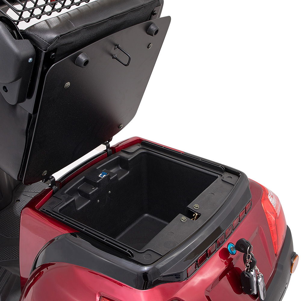 Fastest Mobility Scooter With 4 Wheels & Seniors - Red