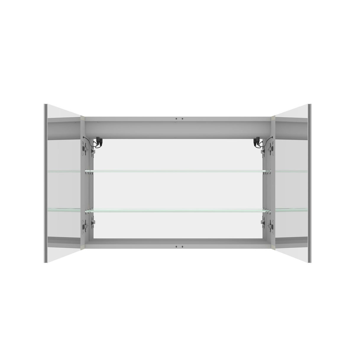 Medicine Cabinet With LED Vanity Mirror, Anti-Fog, Waterproof, Dimmable With Touch Switch