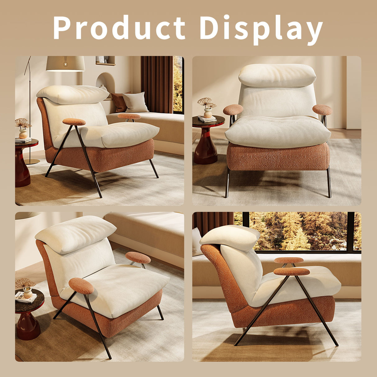 Ergonomic Single Chair