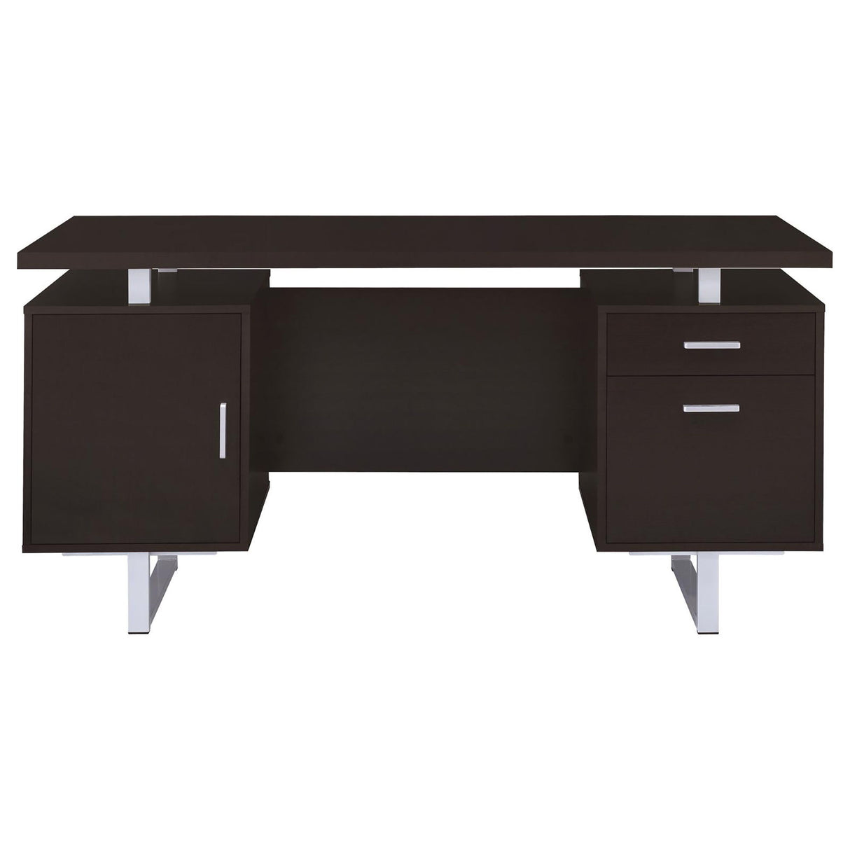 2 Drawer Floating Top Office Desk
