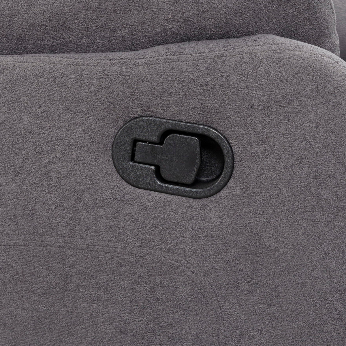 Modern 3 Seat Manual Reclining Sofa With Deep Recline
