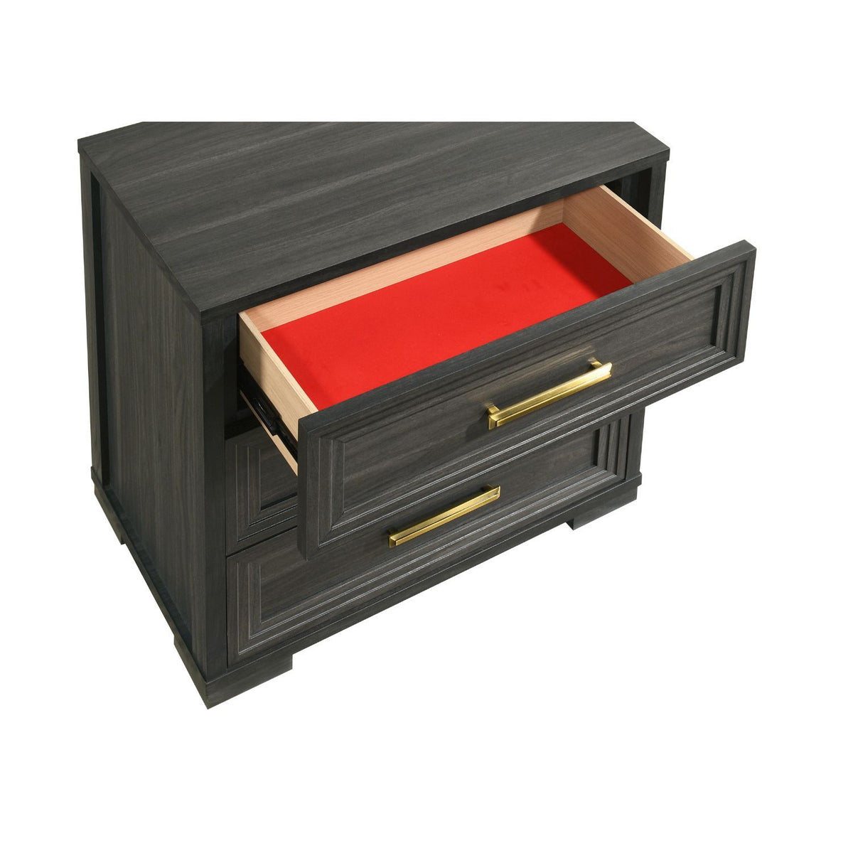 Colorado - Nightstand, Bedside Storage With Smooth Gliding Drawers