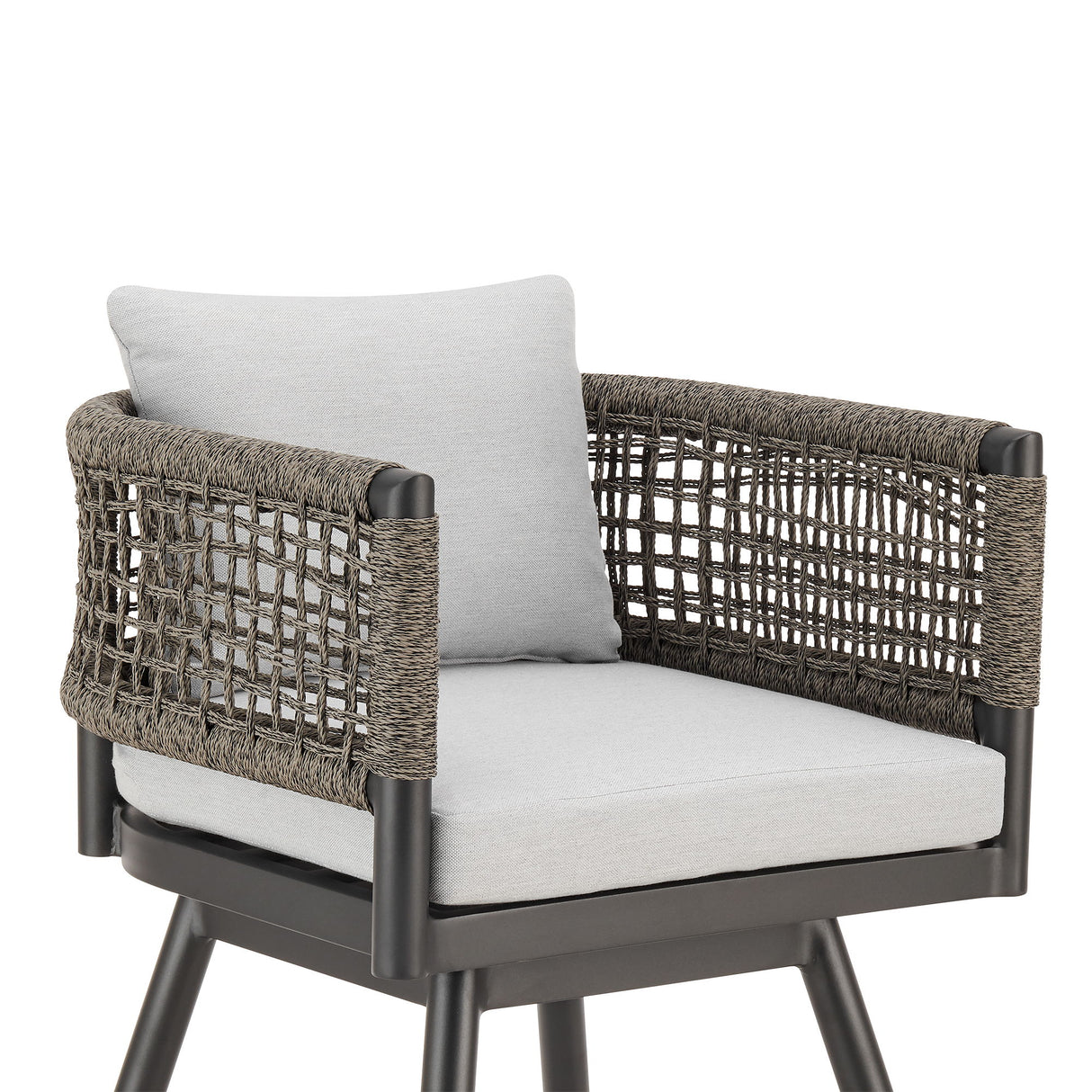 Alegria - Outdoor Patio Swivel Bar Stool Set