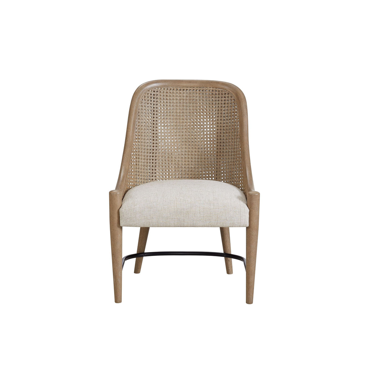 Cane - Backed Host Chair Colored (Set of 2) - Sand - Chair Sets - Alpine Outlets