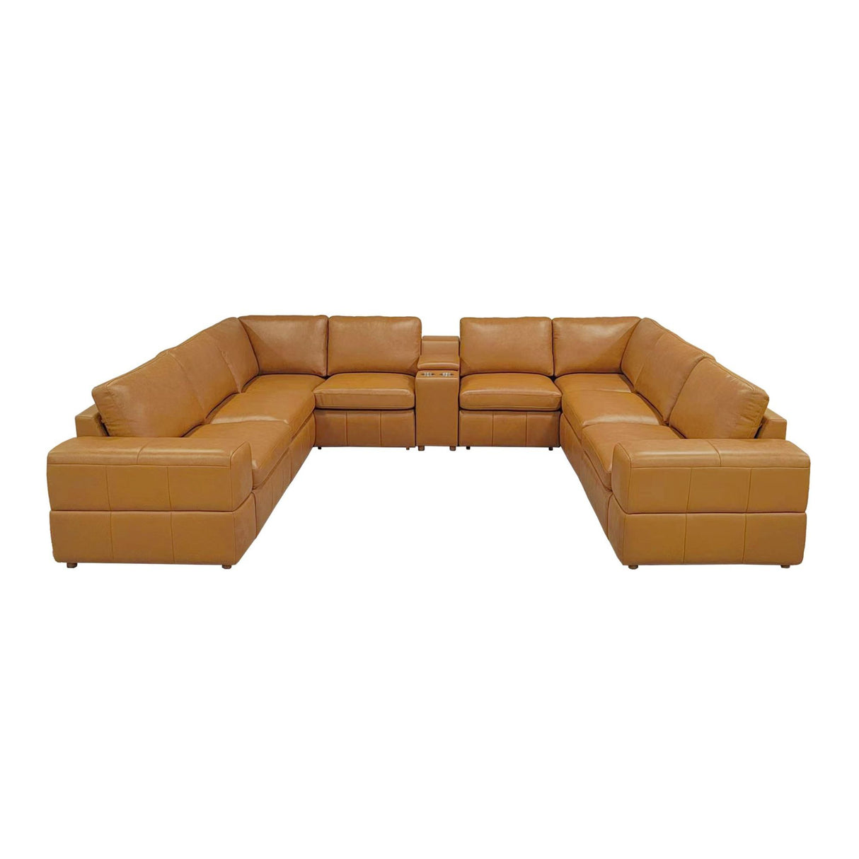 Modular Sectional With Large Square Arms