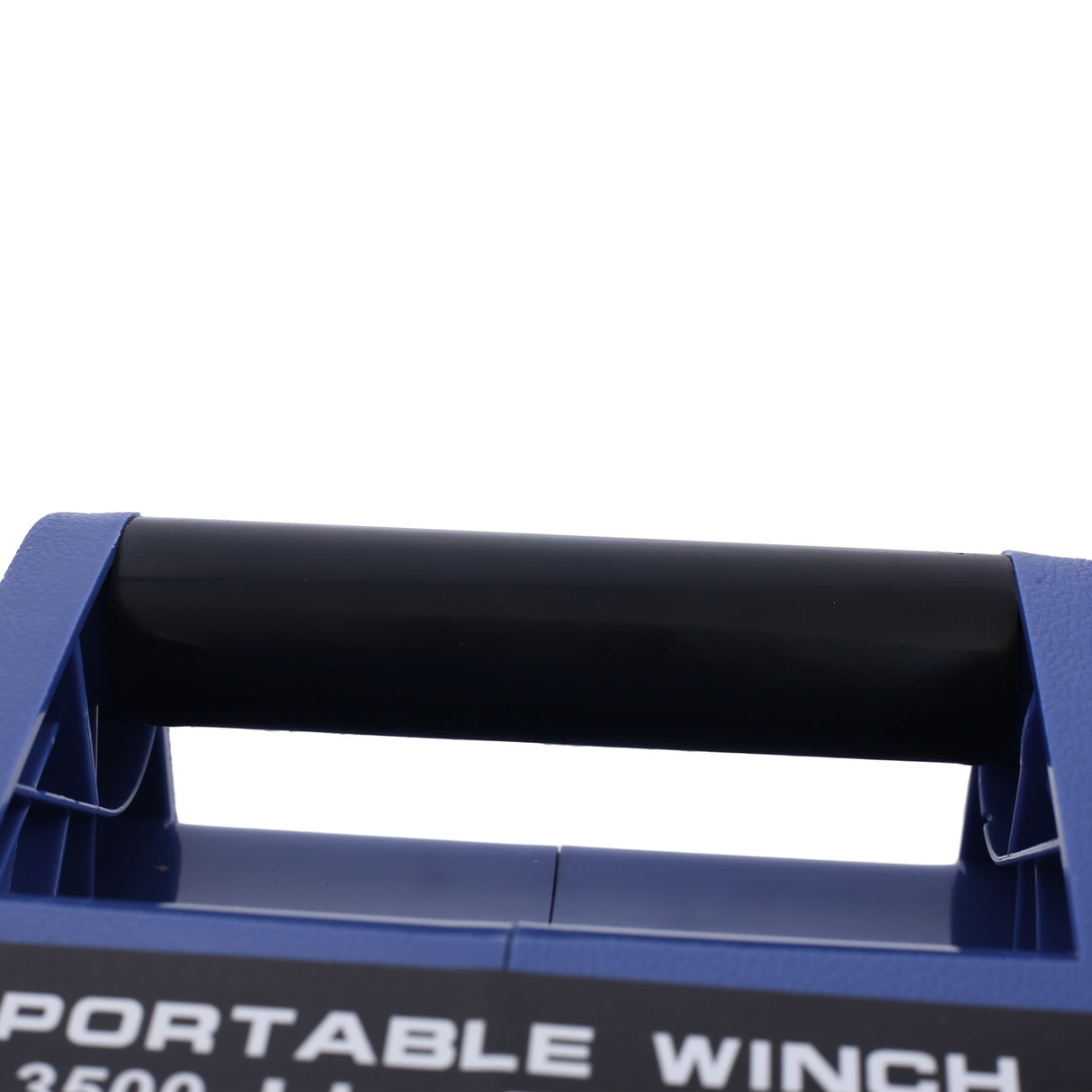Reversible Electric 12V Trailer Winch For Boats Up To 6000 Lbs With Galvanized Wire Rope And Casing - Blue