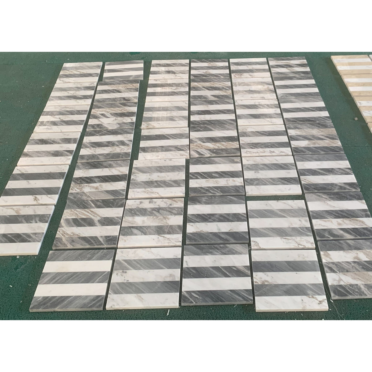 Elegant Waterjet Polished Marble Tile For Floor And Wall