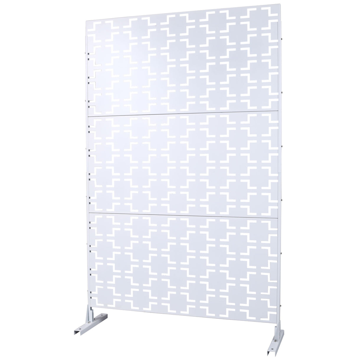 Outdoor & Indoor Metal Privacy Freestanding Decorative Screen