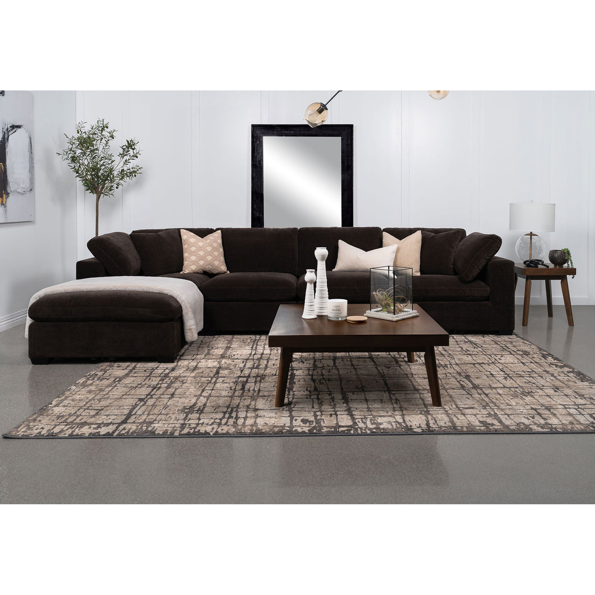 Zachary - Upholstered Ottoman