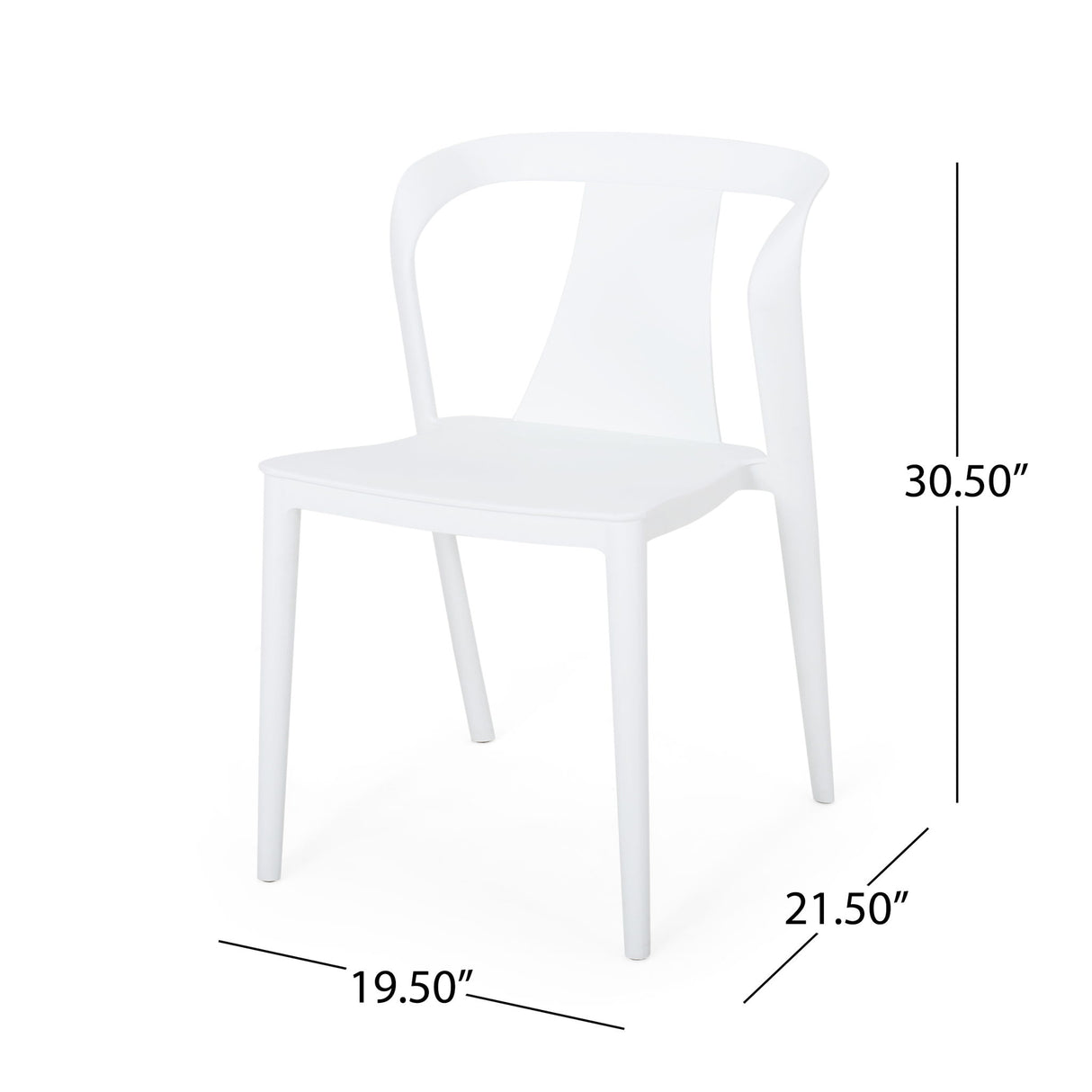 Orchid - Chair (Set of 2) - White