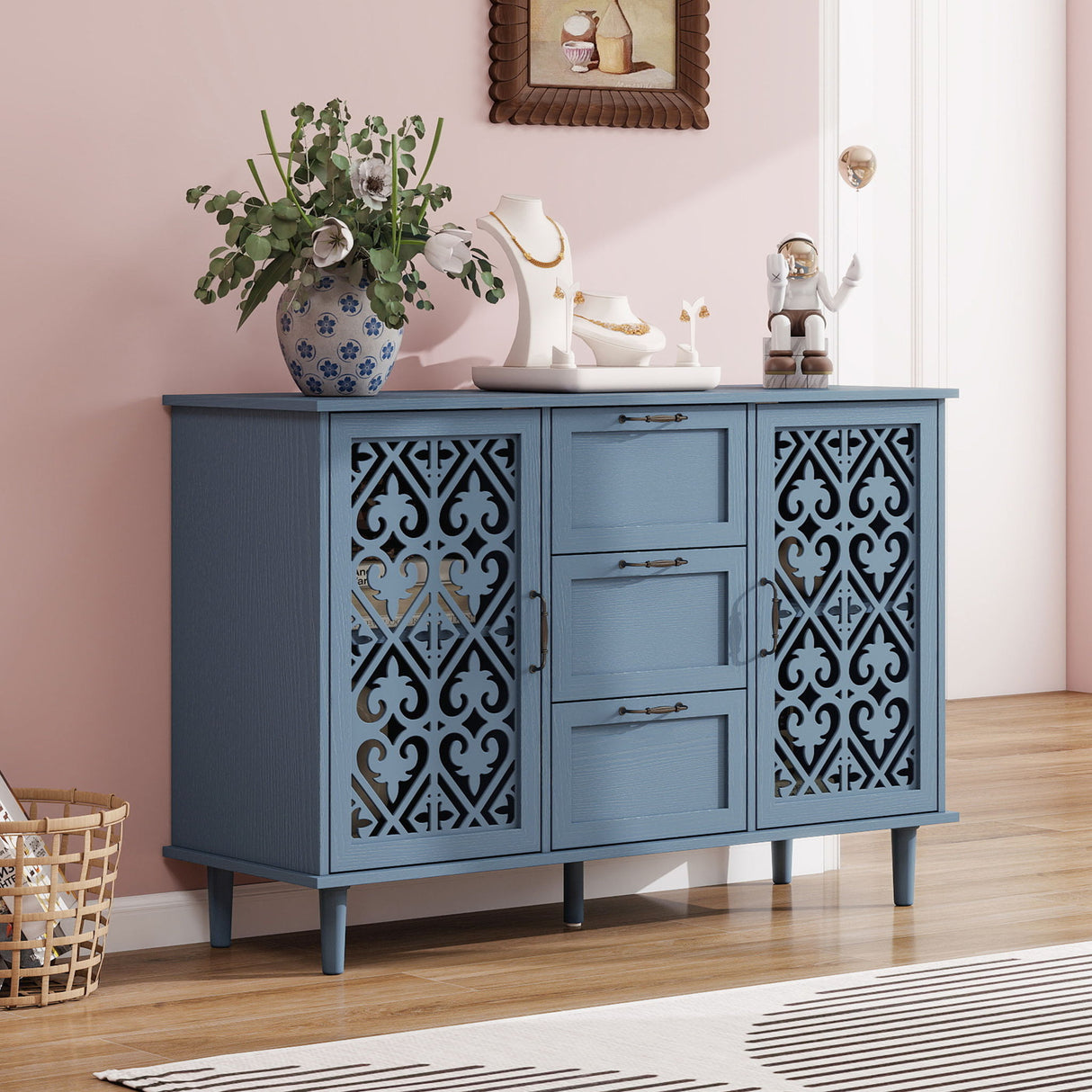 2 Door 3 Drawer Cabinet