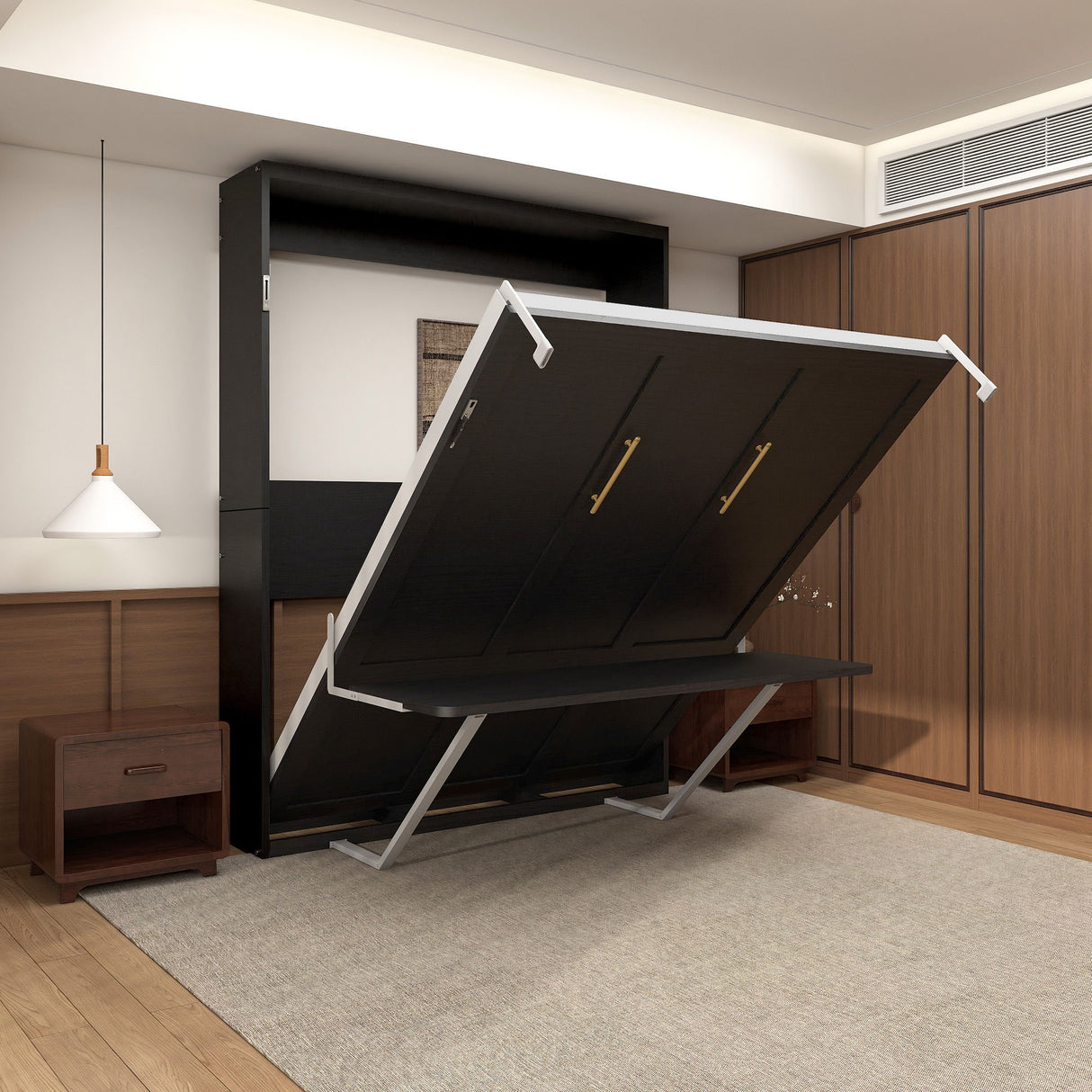 Multifunctional Vertical Murphy Wall Bed