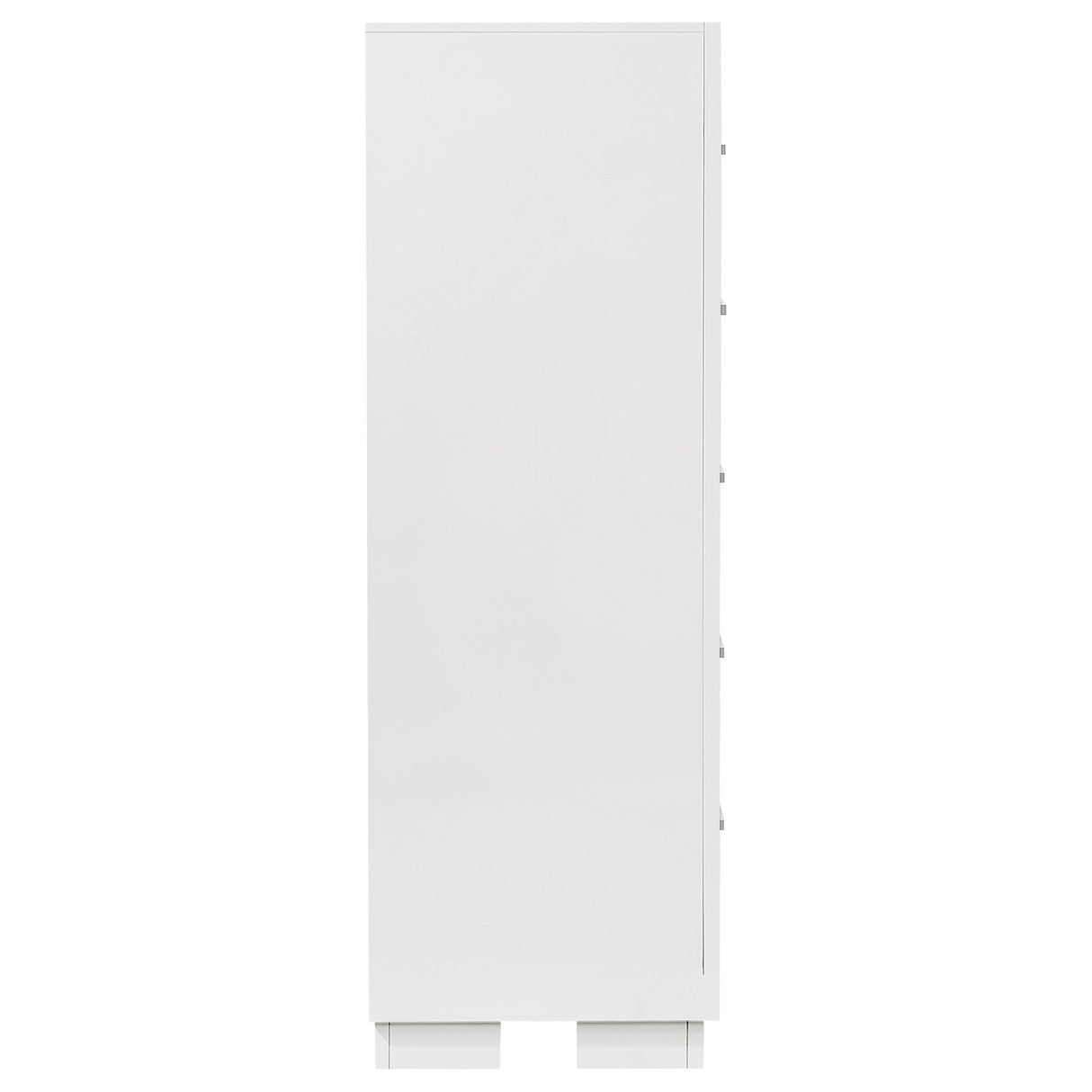 Jessica 5-Drawer Chest in Snow White