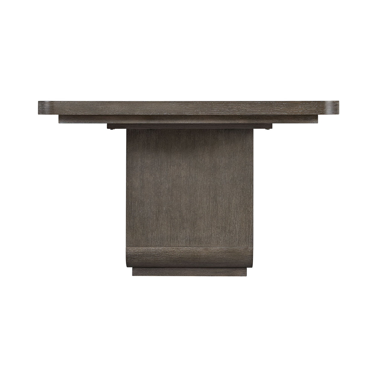 Hollywood Park - Rectangular Dining Table With Leaf - Dark Gray