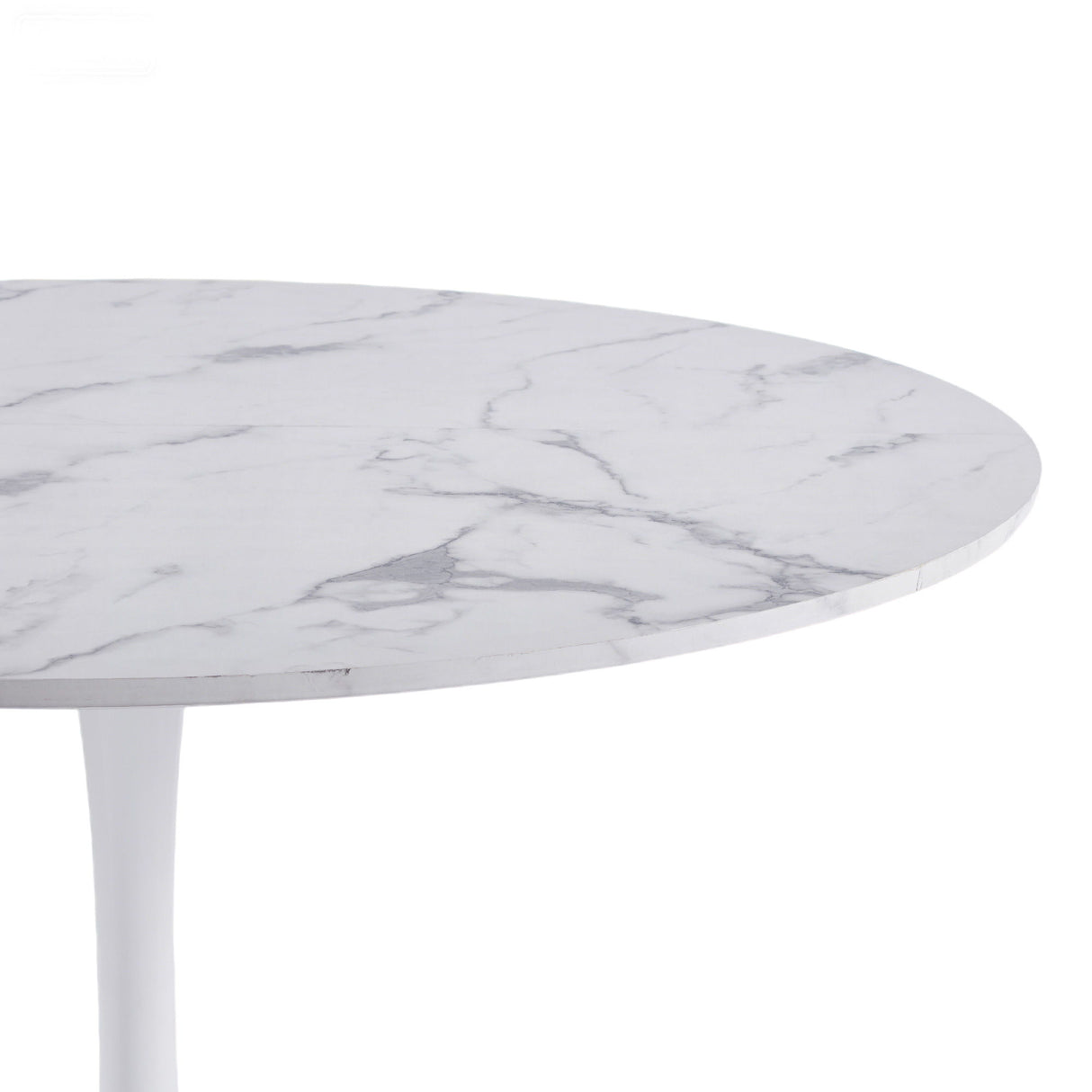 Round Tulip Table, Pedestal Design