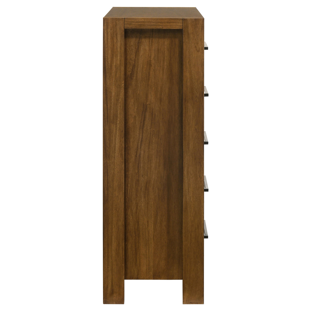 Adderley 5-Drawer Chest of Drawers - Warm Brown