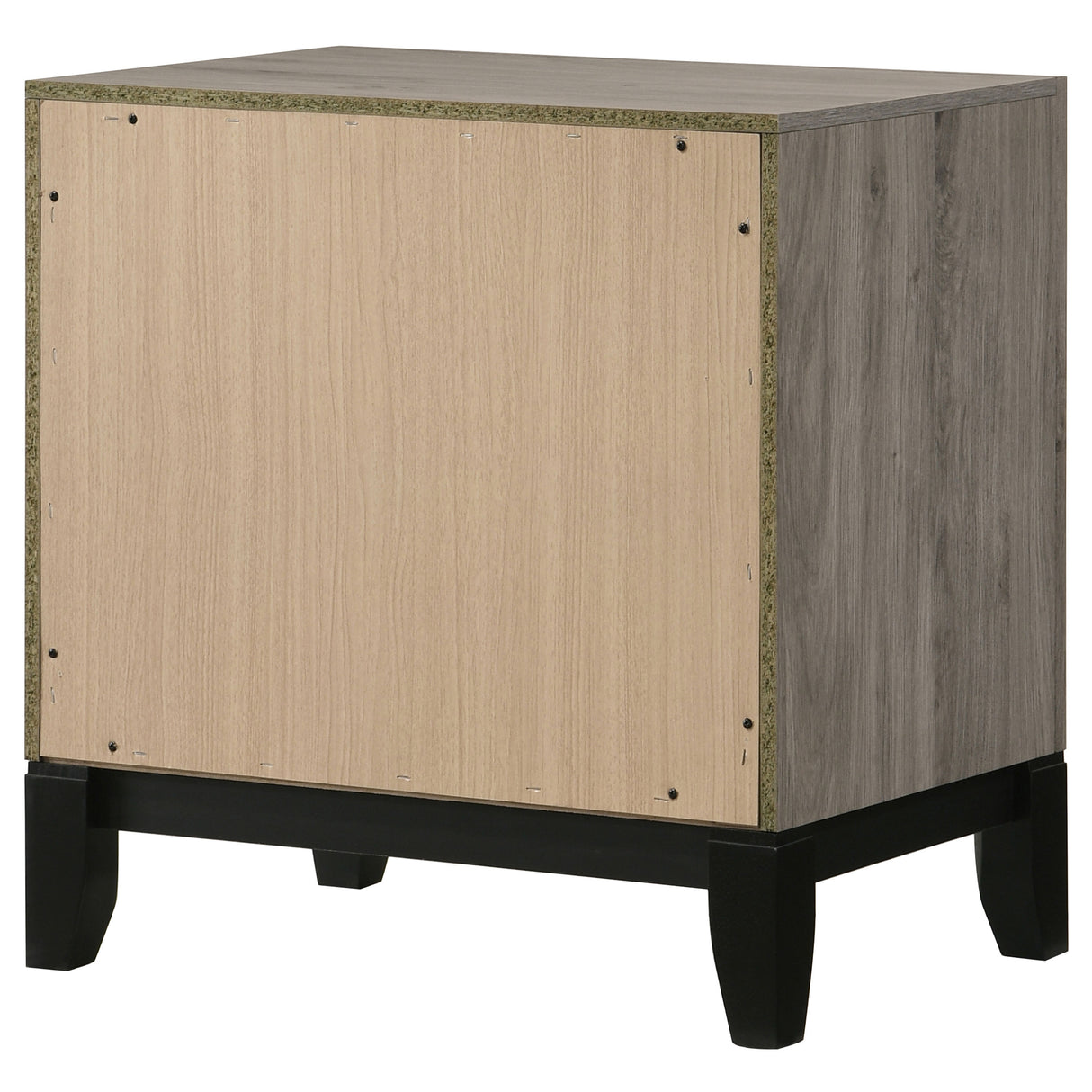 Watson 2-Drawer Nightstand Bedside Table Light Taupe