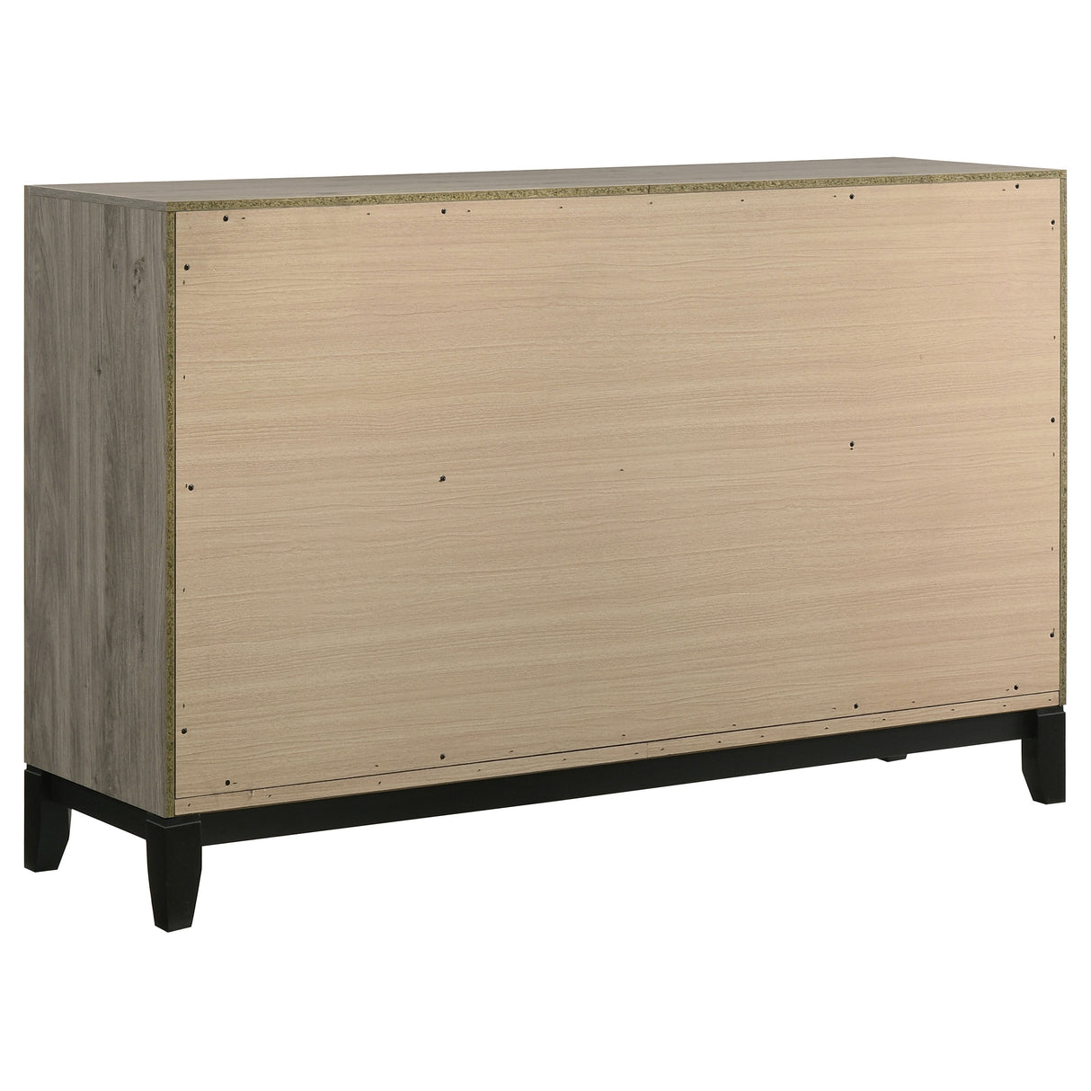 Watson 6-Drawer Bedroom Dresser, Light Taupe