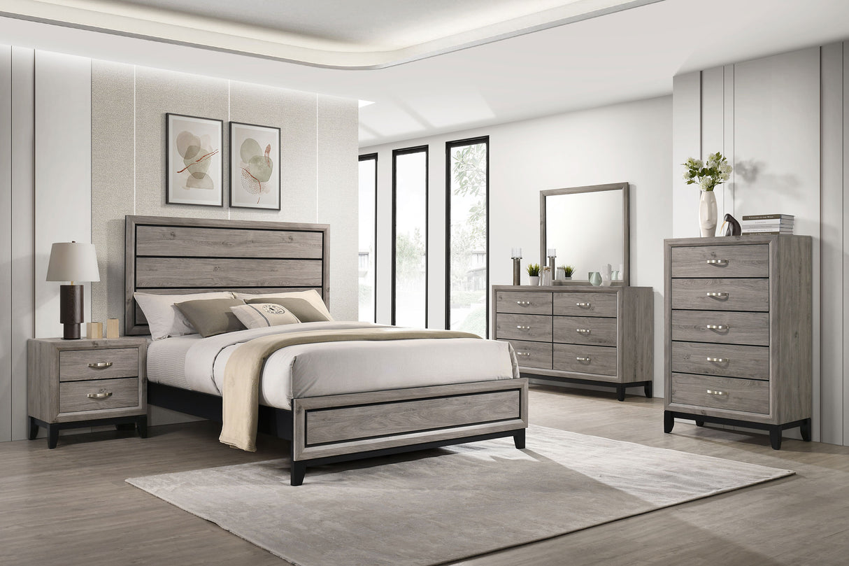 Watson Dresser Mirror Light Taupe