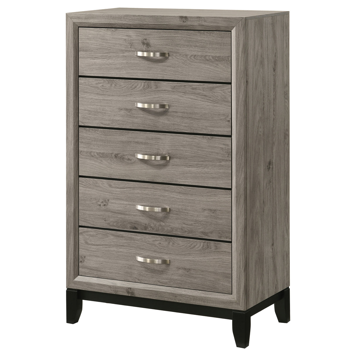 Watson 5-Drawer Chest of Drawers - Light Taupe