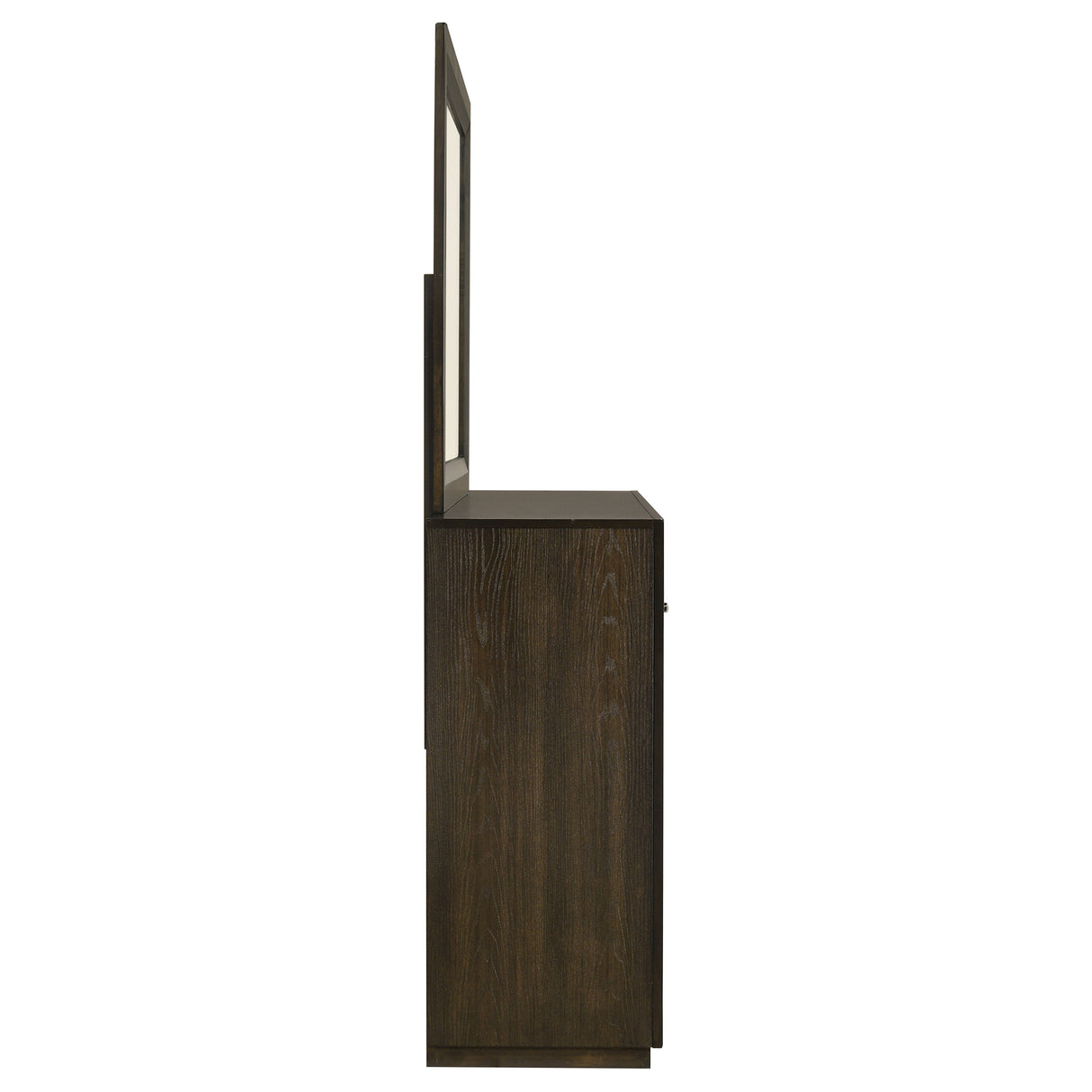 Atlas 7-Drawer Dresser and Mirror Set, Dark Oak