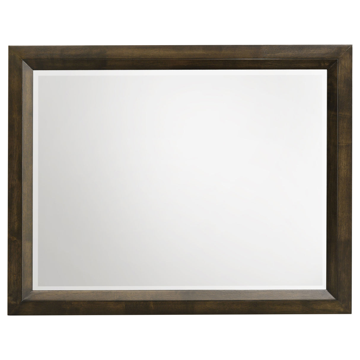 Atlas Bedroom Dresser Mirror in Dark Oak