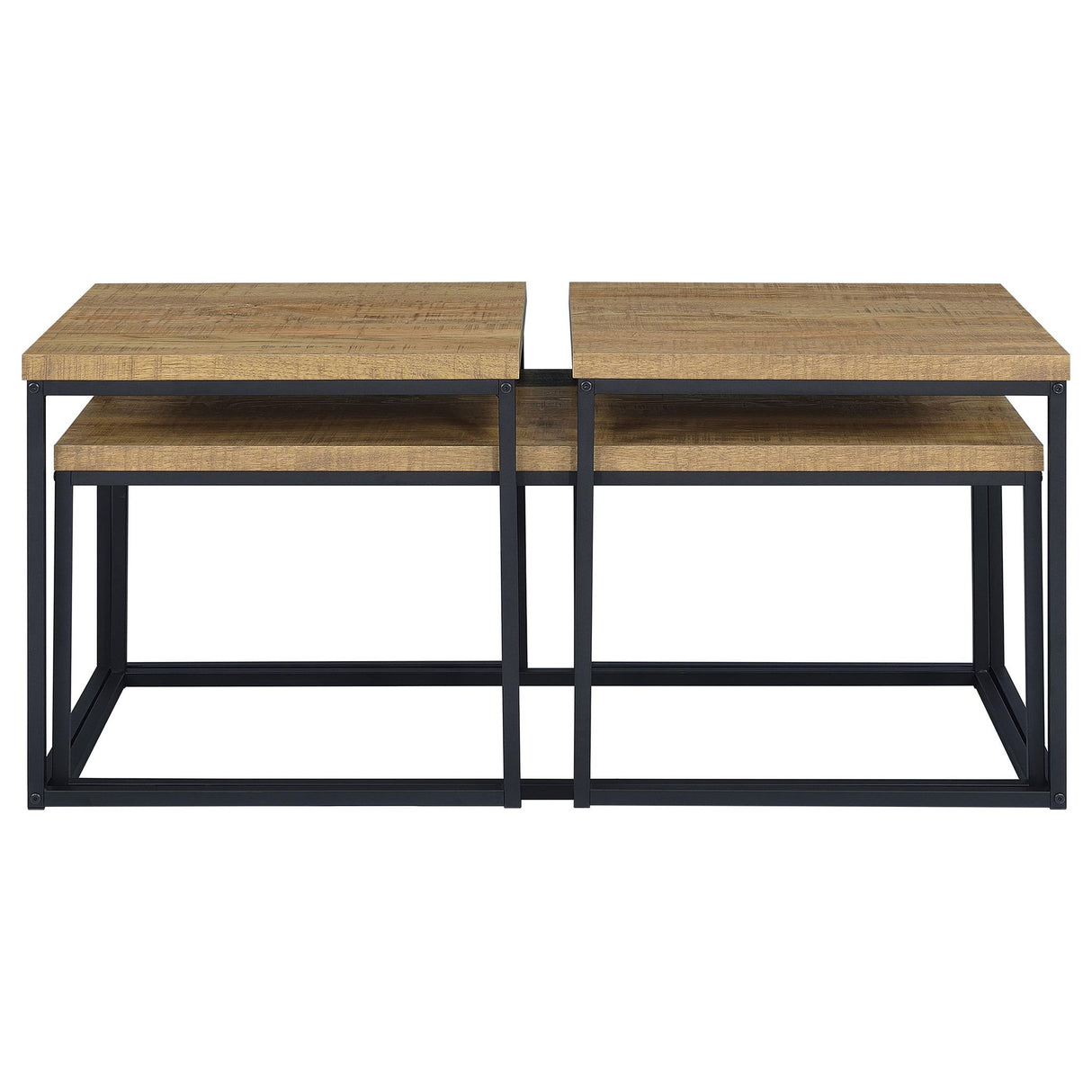 Rosey - 3 Piece Coffee Table Set - Mango Color
