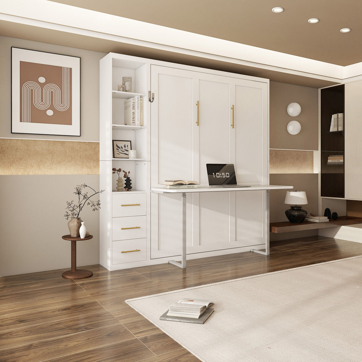 Multifunctional Vertical Murphy Wall Bed