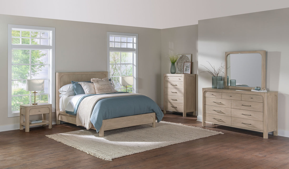 Solano 1-Drawer Nightstand - Weathered Mango