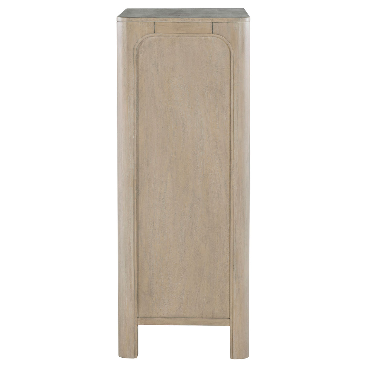 Solano 5-Drawer Chest of Drawers in Weathered Mango