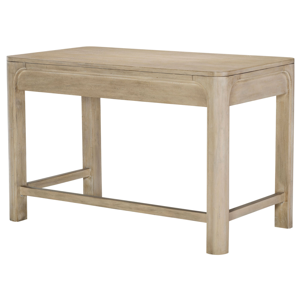 Solano 2-Drawer Makeup Table Vanity Desk Weathered Mango