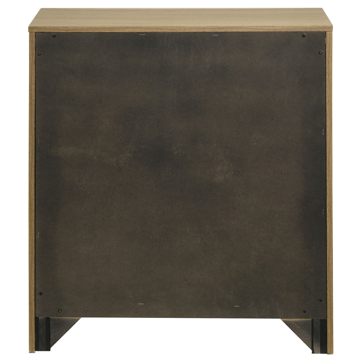 Hendricks 1-Drawer Nightstand with Cubby, Light Oak