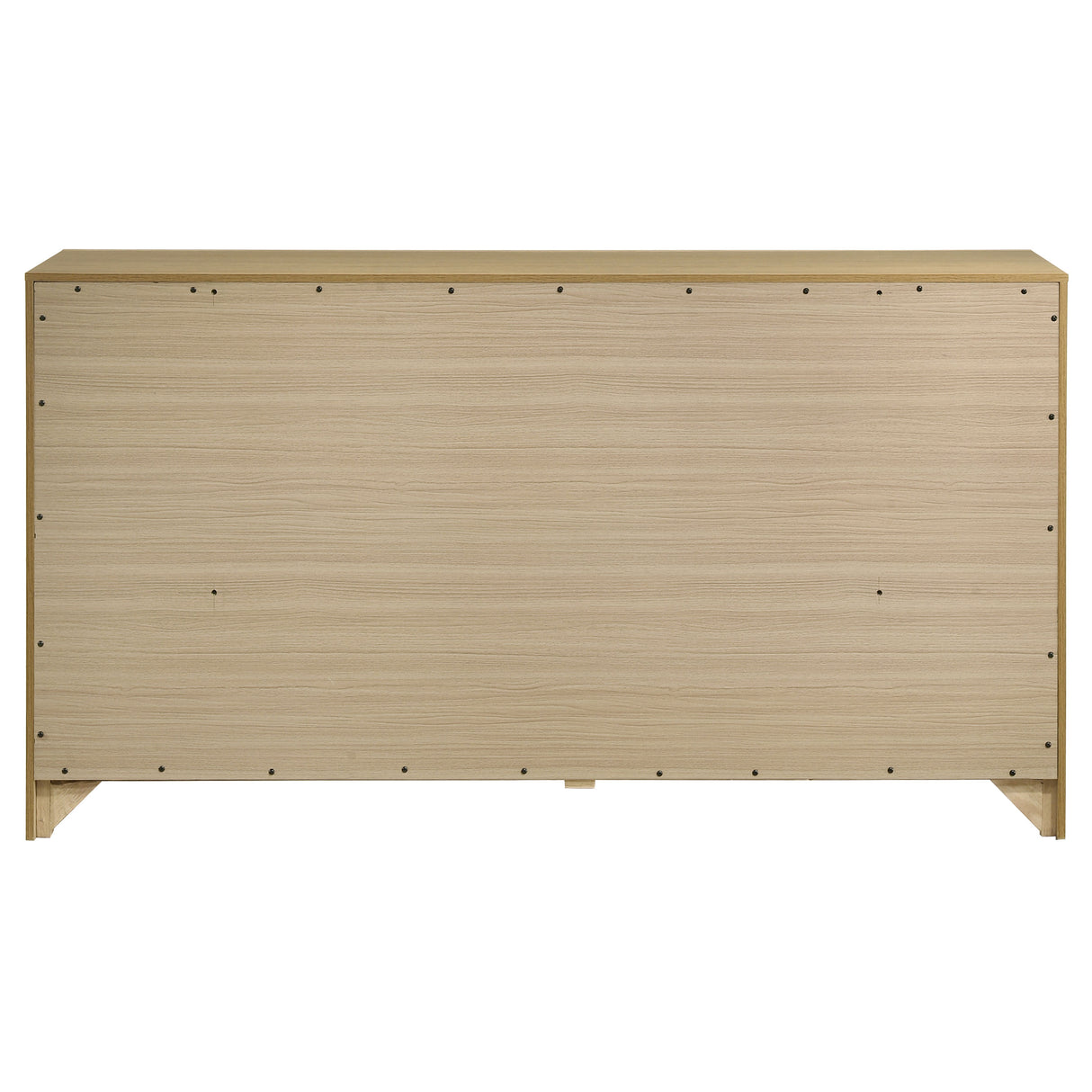 Hendricks 6-Drawer Light Oak Bedroom Dresser