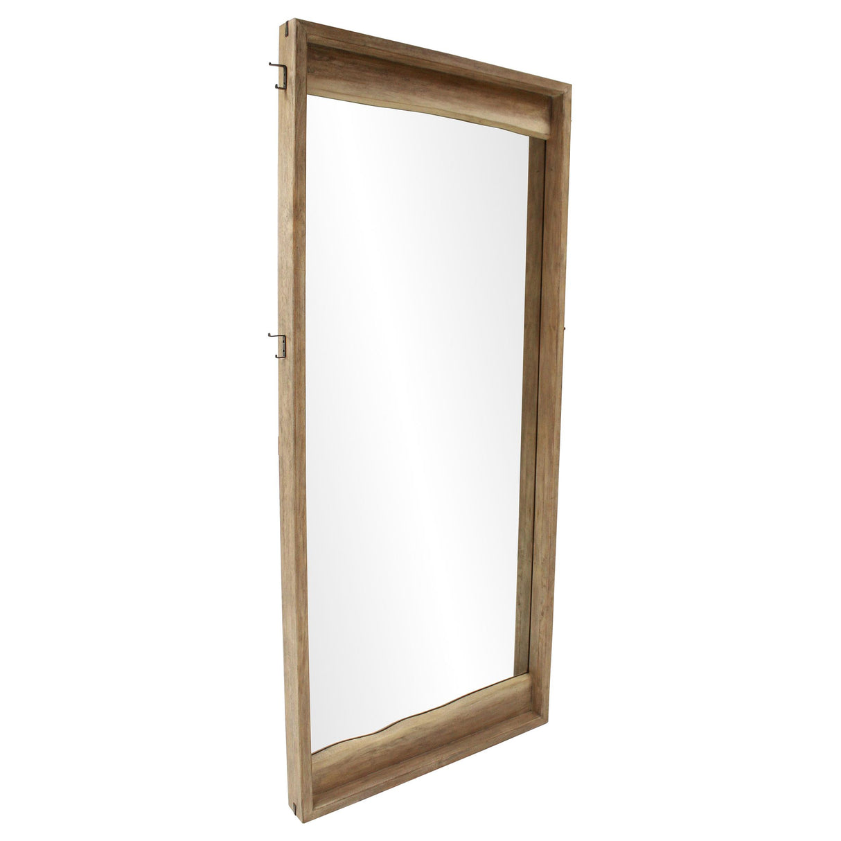 Stillwater Full-Length Floor Mirror in Weathered Oak