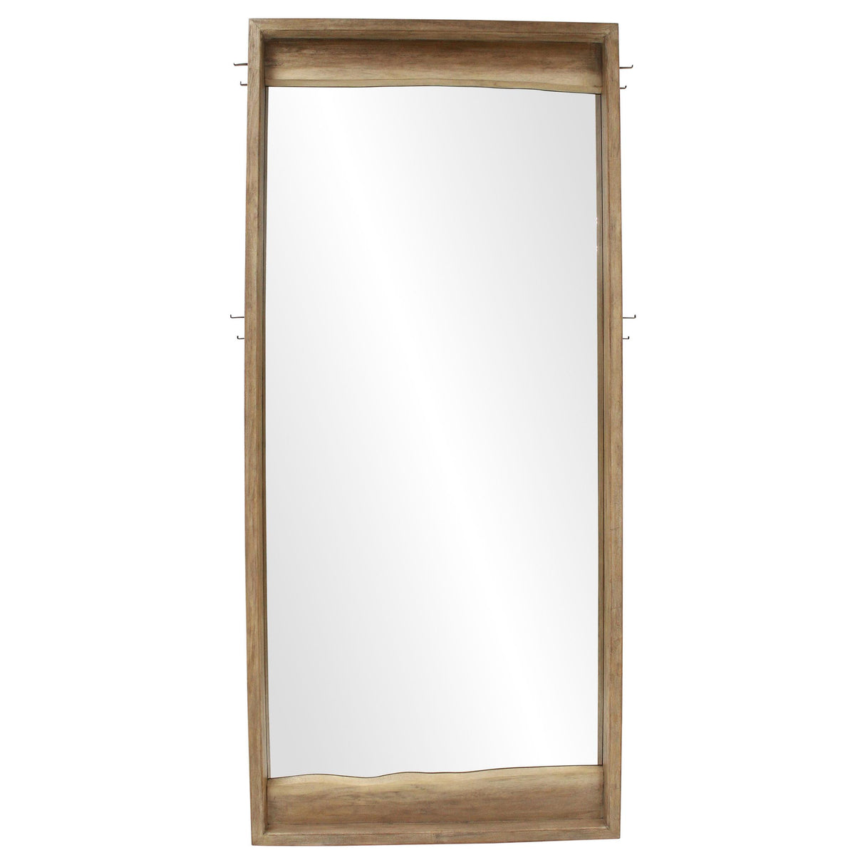 Stillwater Full-Length Floor Mirror, Weathered Oak