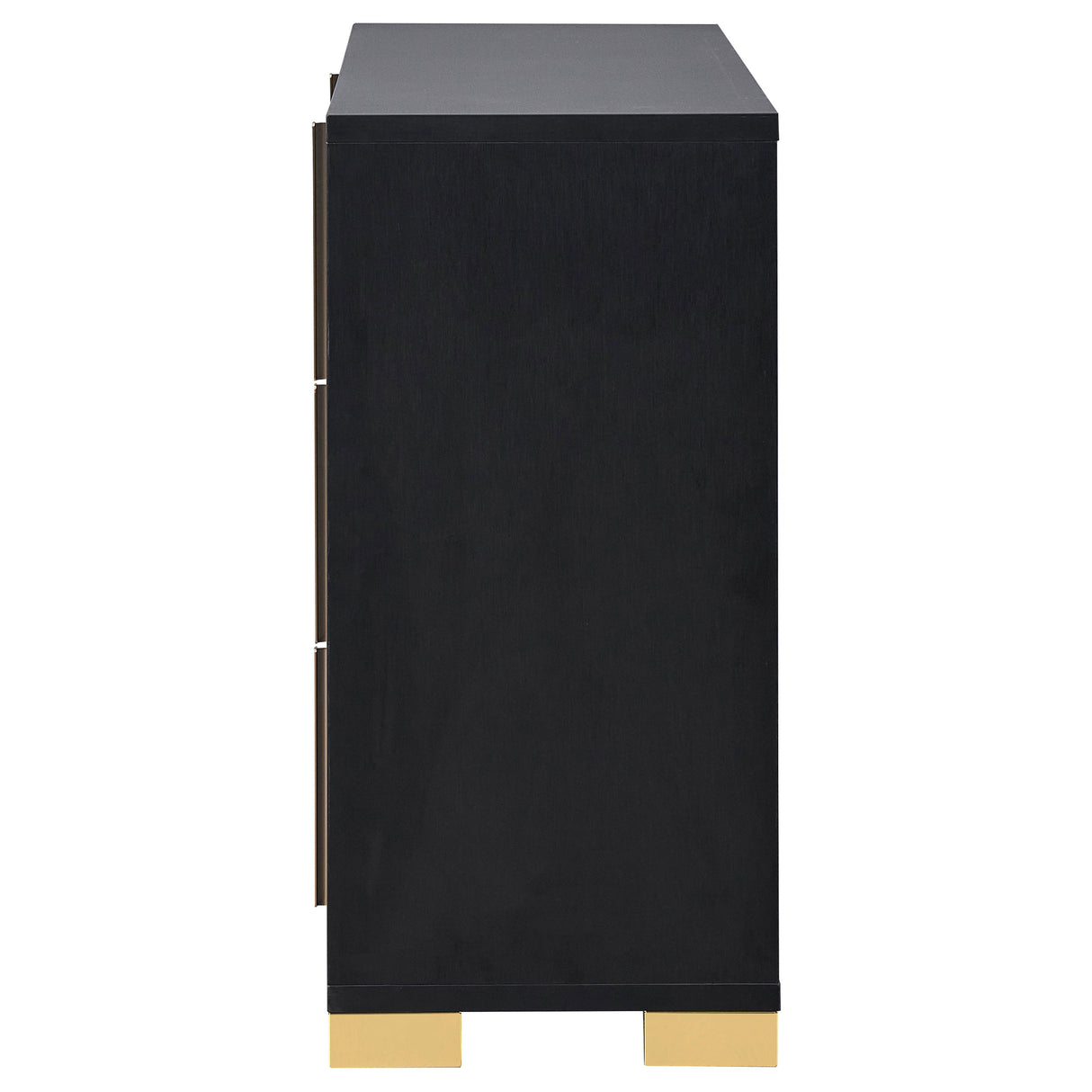 Marceline 6-Drawer Dresser Black