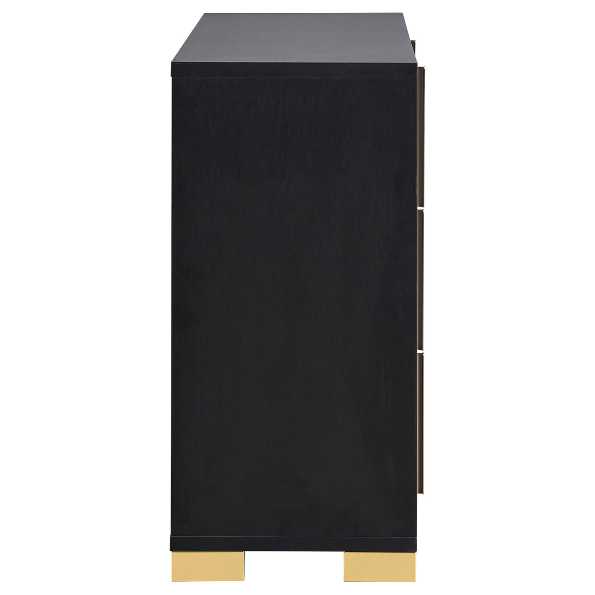 Marceline 6-Drawer Dresser Black