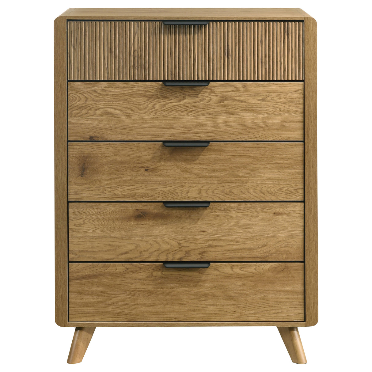 Bennett 5-Drawer Chest of Drawers - Light Oak