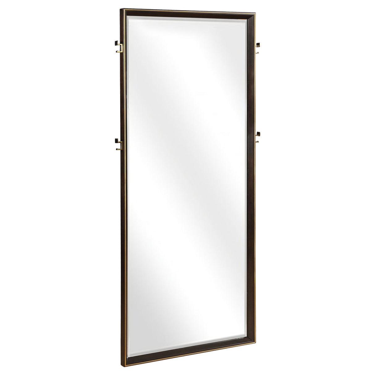 Durango 80-Inch Standing Floor Mirror in Smoked Peppercorn