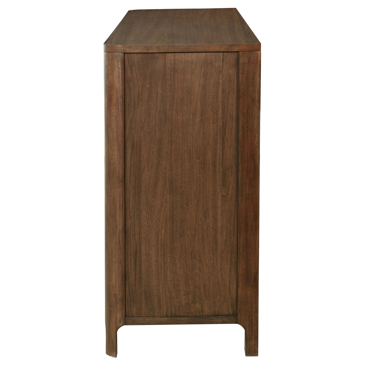 Maderia 8-Drawer Dresser Cabinet in Walnut