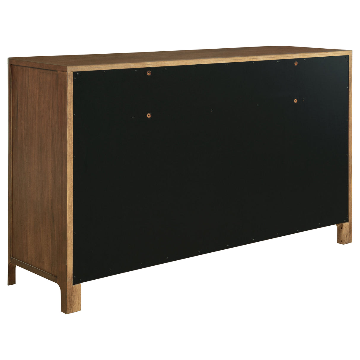 Maderia 8-Drawer Dresser Cabinet in Walnut