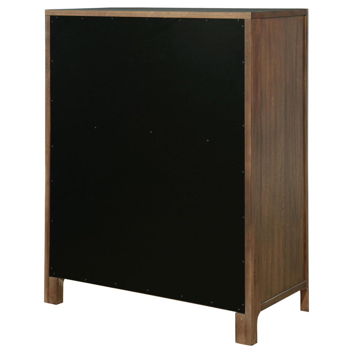 Maderia 5-Drawer Chest of Drawers Walnut