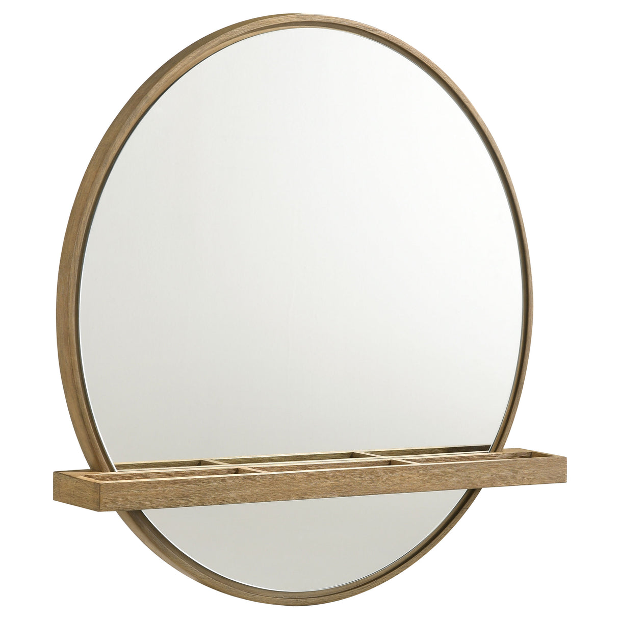 Arini 2-Piece Makeup Vanity Table and Mirror Set, Sand Wash