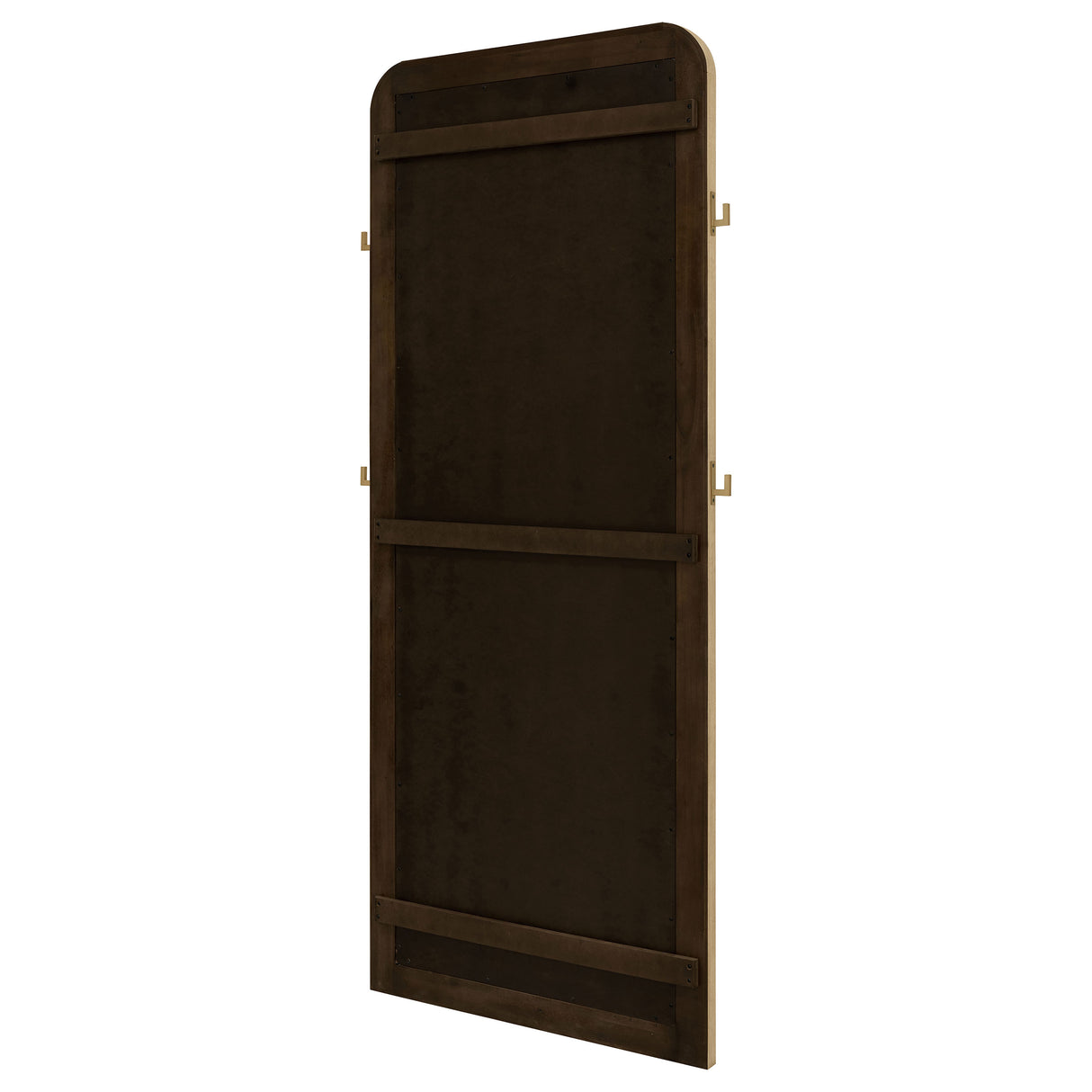 Arini Cane Weave Full Length Standing Floor Mirror - Sand Wash