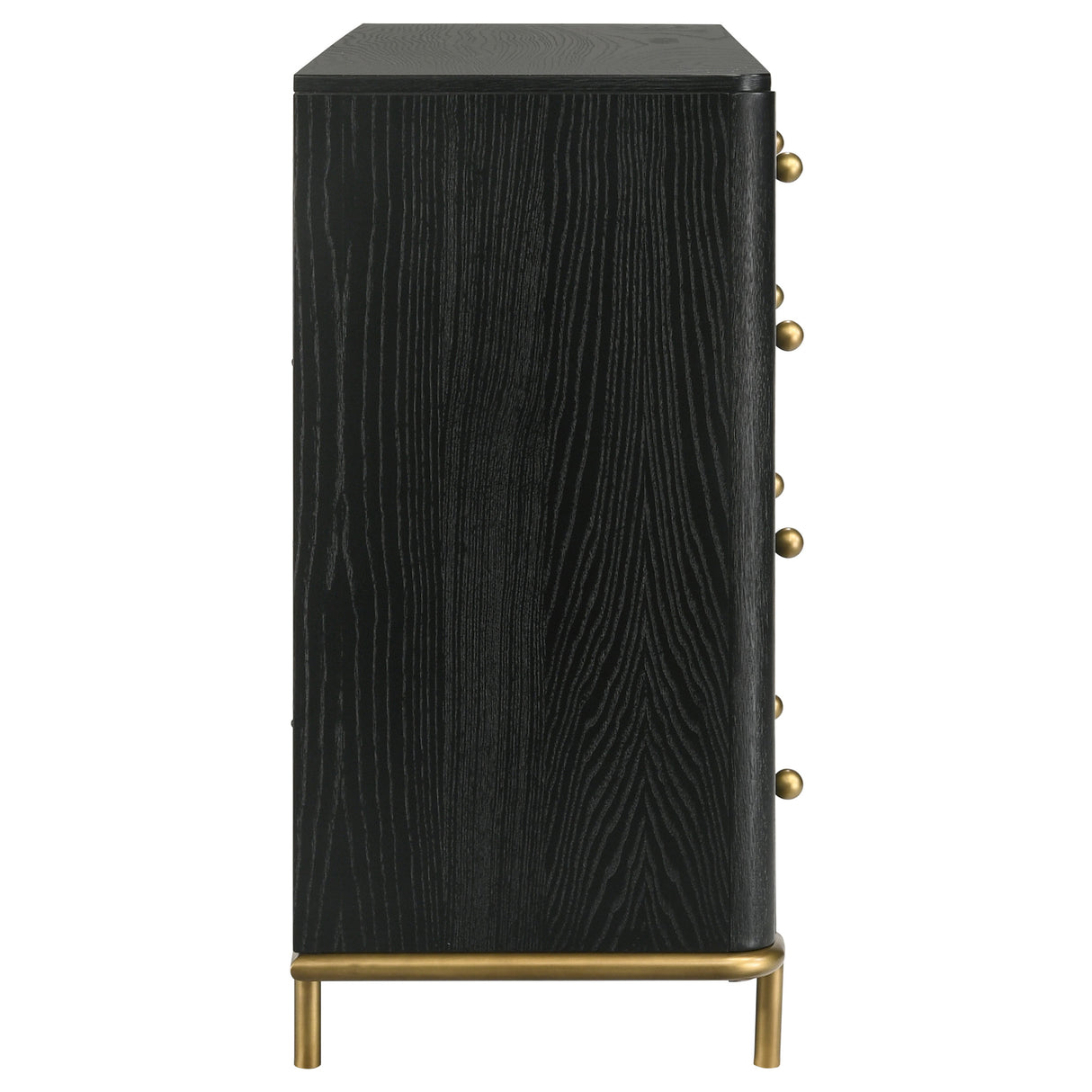 Arini 8-Drawer Dresser in Black