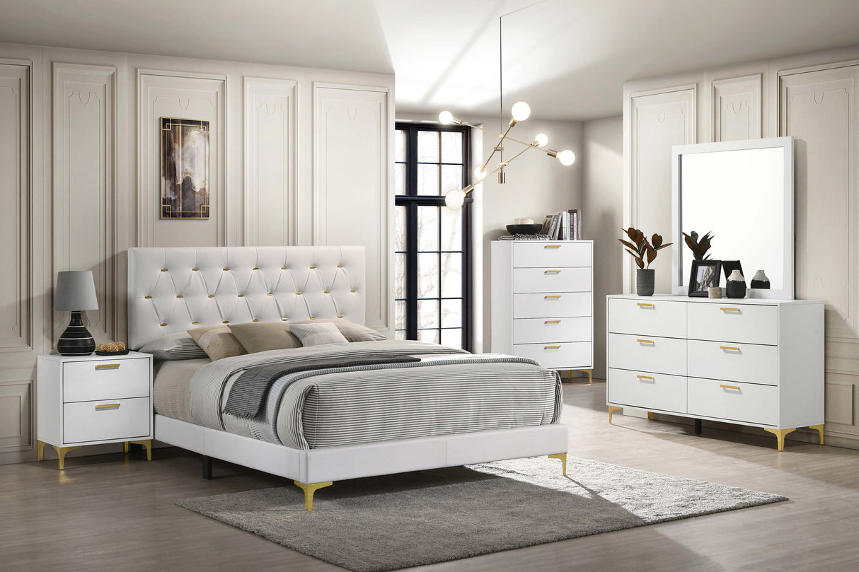 Kendall 6-Drawer Dresser in White